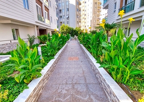 شقة بغرفة نوم واحدة في مبنى جديد في كونيالتي أنطاليا