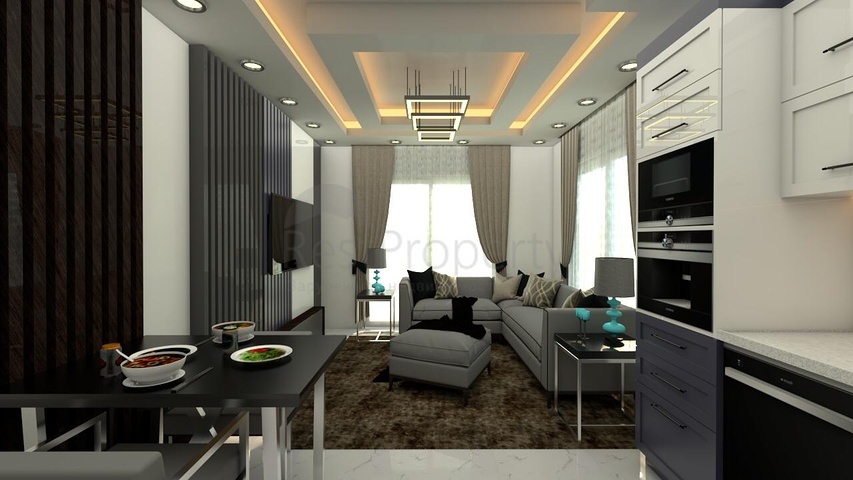 للراغبين بالاستثمار العقاري -شقق قيد الانشاء في مركز الانيا 