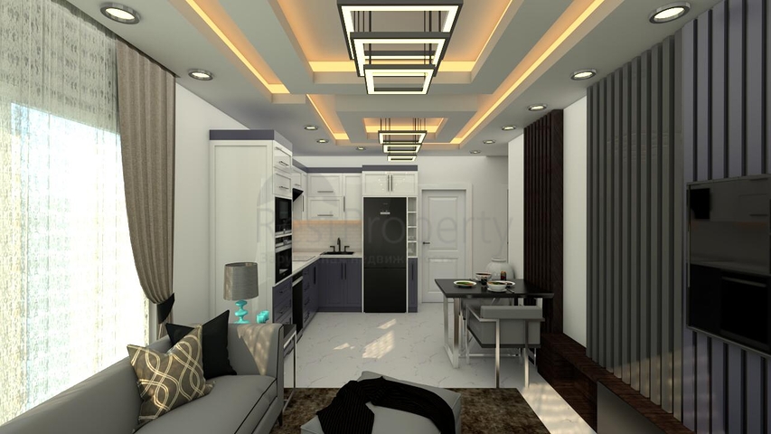 للراغبين بالاستثمار العقاري -شقق قيد الانشاء في مركز الانيا 