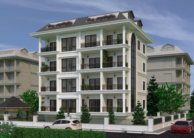 للراغبين بالاستثمار العقاري -شقق قيد الانشاء في مركز الانيا 