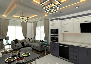 للراغبين بالاستثمار العقاري -شقق قيد الانشاء في مركز الانيا 