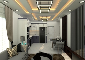 للراغبين بالاستثمار العقاري -شقق قيد الانشاء في مركز الانيا 