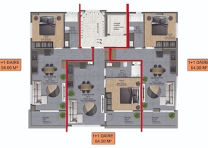 للراغبين بالاستثمار العقاري -شقق قيد الانشاء في مركز الانيا 