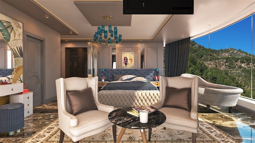 اطلالة بحر - فيلا فاخرة في مركز الانيا 