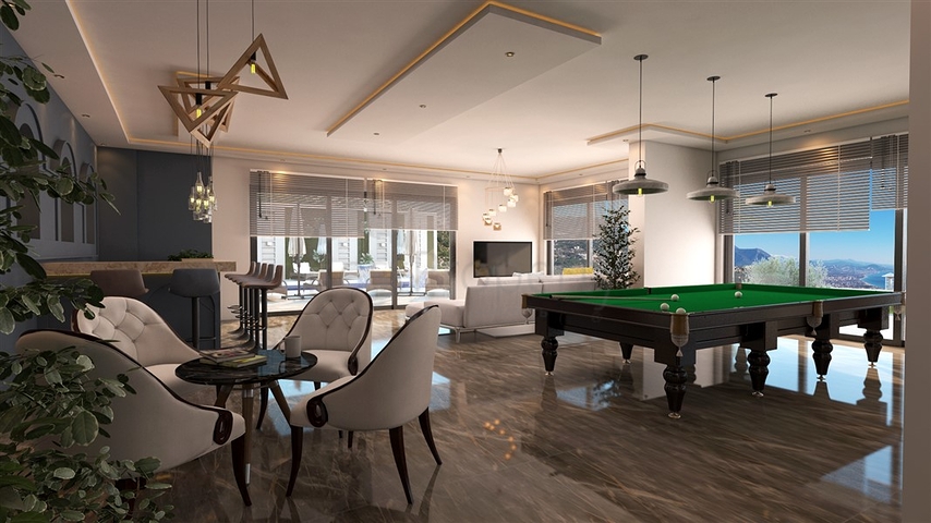 اطلالة بحر - فيلا فاخرة في مركز الانيا 