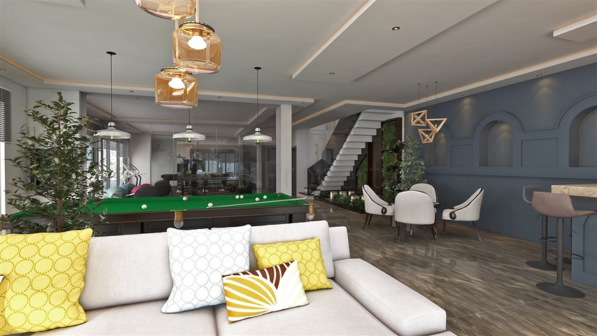 اطلالة بحر - فيلا فاخرة في مركز الانيا 