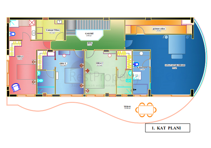 اطلالة بحر - فيلا فاخرة في مركز الانيا 