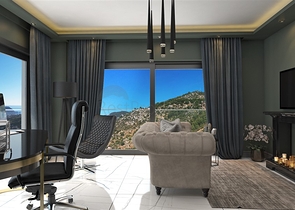 اطلالة بحر - فيلا فاخرة في مركز الانيا 