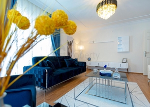 شقة عائلية انيقة مفروشة -تصميم 1+2 - في مهموتلار / الانيا 