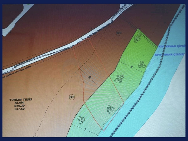 ارض على البحر مباشرة -في بودروم 