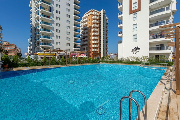 طابق مرتفع -شقة غرفة وصالة -مفروشة -في مهموتلار / الانيا