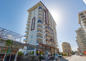 طابق مرتفع -شقة غرفة وصالة -مفروشة -في مهموتلار / الانيا