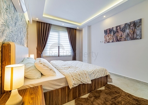 طابق مرتفع -شقة غرفة وصالة -مفروشة -في مهموتلار / الانيا