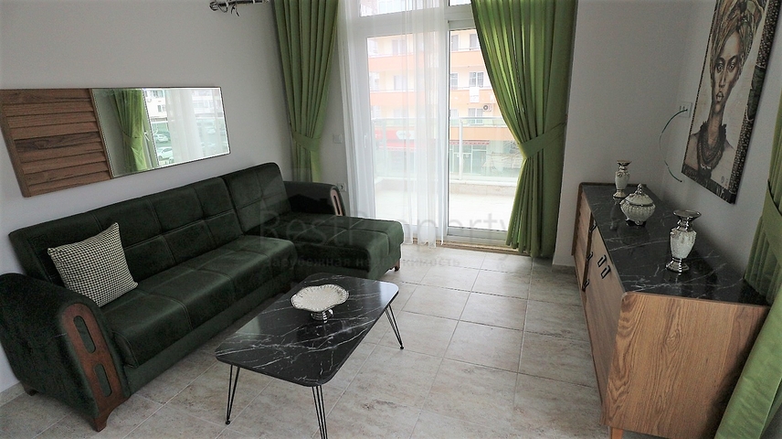 قريبة من البحر والخدمات -شقة جديدة 1+1 - في مهوتلار/ الانيا 