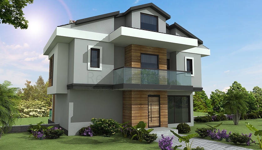 فلل منفصلة 4 + 1 في جيجيك فتحية