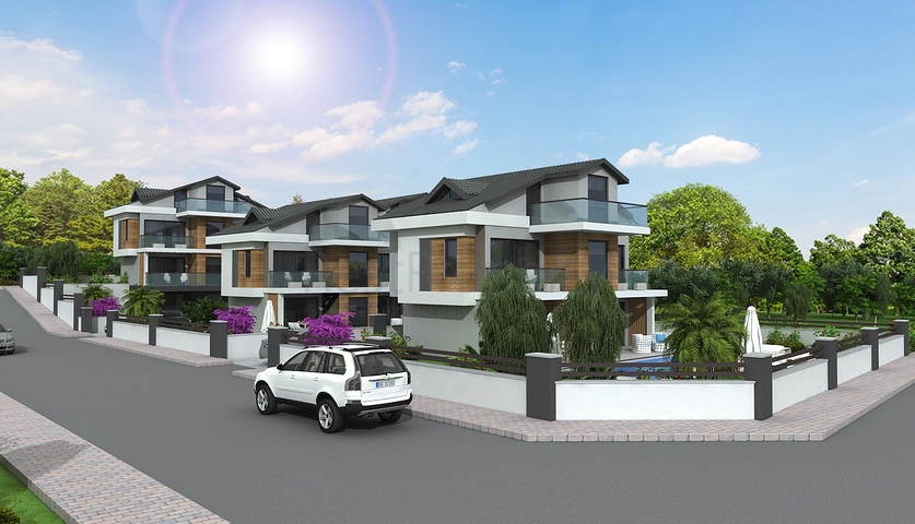 فلل منفصلة 4 + 1 في جيجيك فتحية