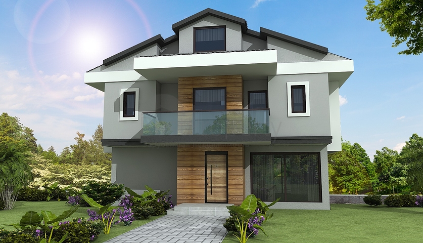 فلل منفصلة 4 + 1 في جيجيك فتحية