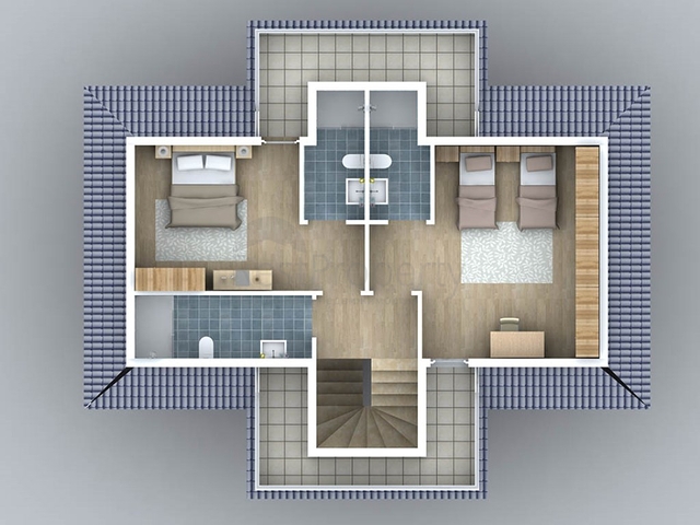 فلل منفصلة 4 + 1 في جيجيك فتحية