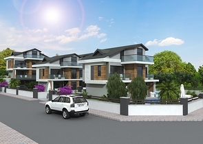 فلل منفصلة 4 + 1 في جيجيك فتحية