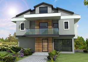 فلل منفصلة 4 + 1 في جيجيك فتحية