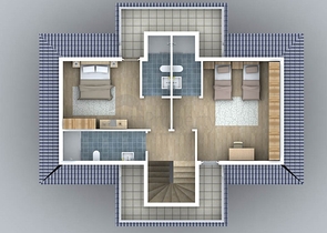 فلل منفصلة 4 + 1 في جيجيك فتحية