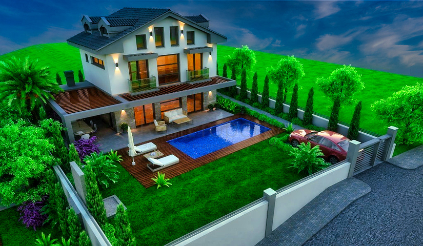 فيلا فسيحة 4 + 1 في أوفاجيك فتحية