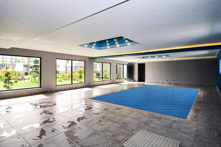 دوبلكس ارضية -ضمن مجمع حديث وانيق - تصميم 1+2- في كارجي جاك / الانيا 