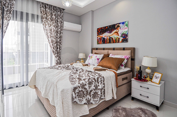 دوبلكس ارضية -ضمن مجمع حديث وانيق - تصميم 1+2- في كارجي جاك / الانيا 