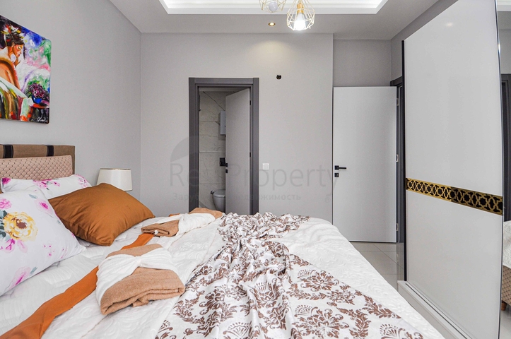 دوبلكس ارضية -ضمن مجمع حديث وانيق - تصميم 1+2- في كارجي جاك / الانيا 