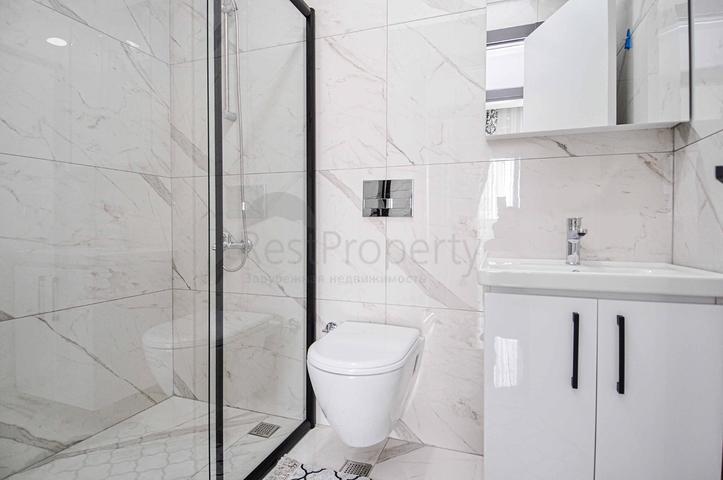 دوبلكس ارضية -ضمن مجمع حديث وانيق - تصميم 1+2- في كارجي جاك / الانيا 