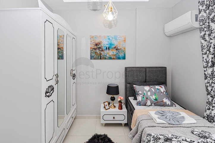 دوبلكس ارضية -ضمن مجمع حديث وانيق - تصميم 1+2- في كارجي جاك / الانيا 