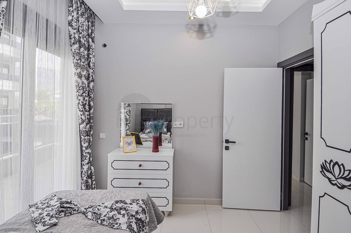 دوبلكس ارضية -ضمن مجمع حديث وانيق - تصميم 1+2- في كارجي جاك / الانيا 