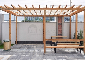 دوبلكس ارضية -ضمن مجمع حديث وانيق - تصميم 1+2- في كارجي جاك / الانيا 