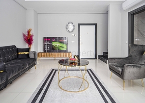 دوبلكس ارضية -ضمن مجمع حديث وانيق - تصميم 1+2- في كارجي جاك / الانيا 