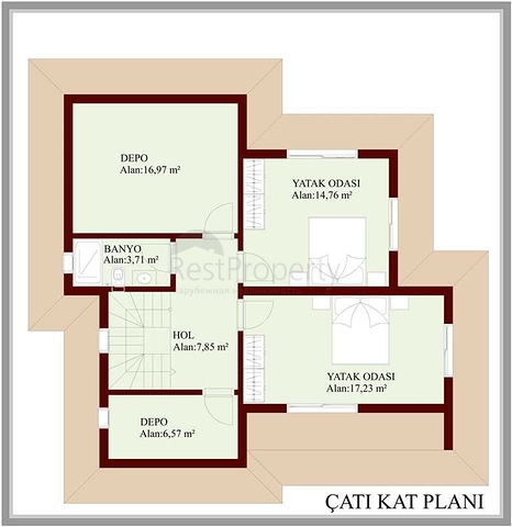 فيلا 5 غرف نوم قيد الإنشاء في فتحية