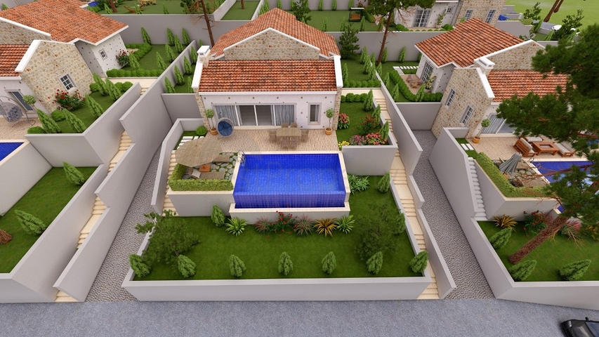 بنغل للبيع من 3 غرف نوم في أوزملو فتحية