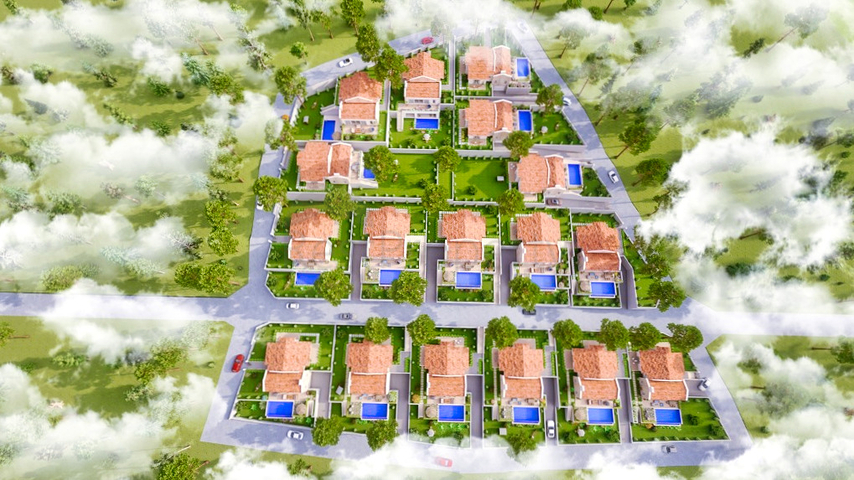 بنغل للبيع من 3 غرف نوم في أوزملو فتحية