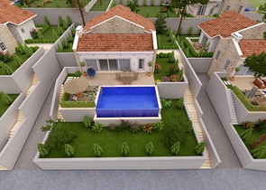 بنغل للبيع من 3 غرف نوم في أوزملو فتحية