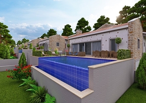 بنغل للبيع من 3 غرف نوم في أوزملو فتحية