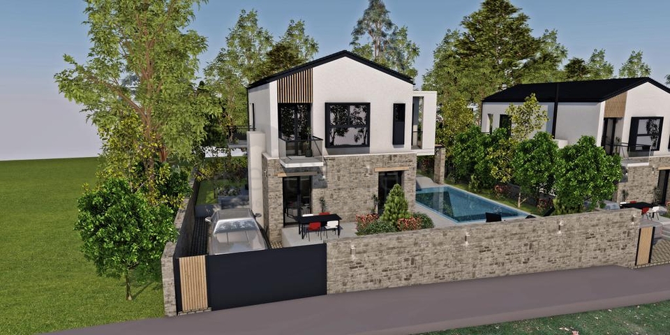 فيلا 3 + 1 مع مسبح خاص في فتحية