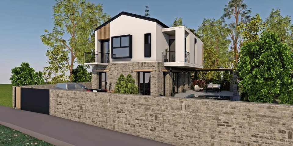 فيلا 3 + 1 مع مسبح خاص في فتحية