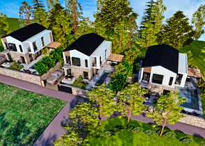 فيلا 3 + 1 مع مسبح خاص في فتحية