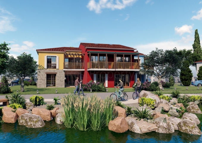 شقة 1 + 1 في مجمع 500 م من البحر في تشاليش