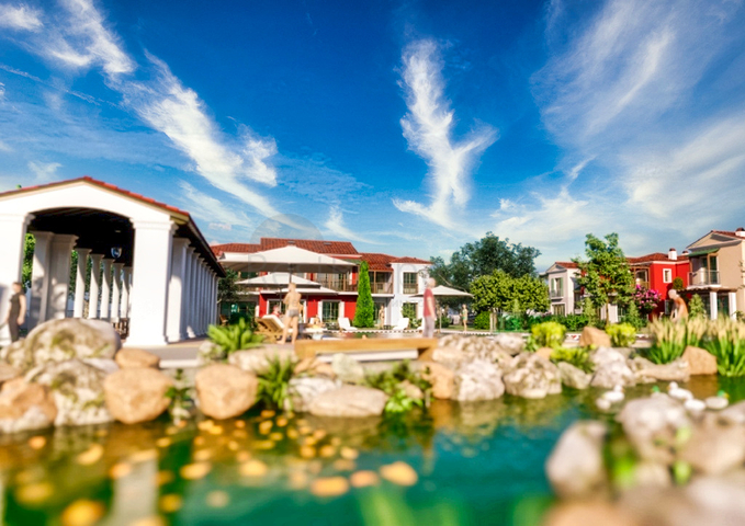 شقة 1 + 1 في مجمع 500 م من البحر في تشاليش