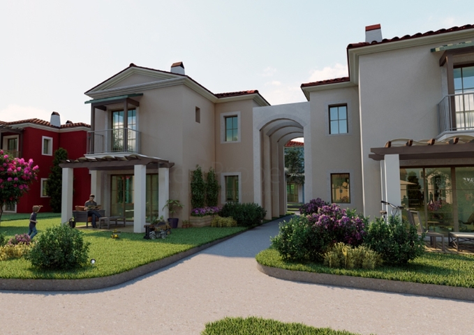 شقة 1 + 1 في مجمع 500 م من البحر في تشاليش