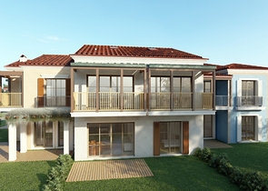 شقة 1 + 1 في مجمع 500 م من البحر في تشاليش