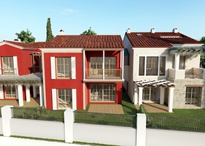 شقة 1 + 1 في مجمع 500 م من البحر في تشاليش