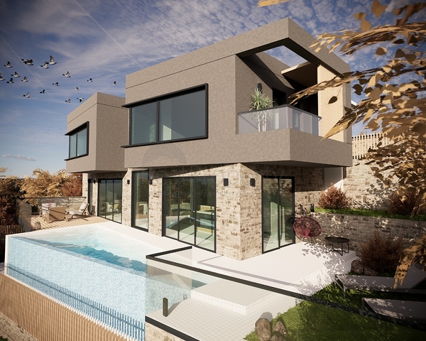 مشروع استثماري لفيلات 4 + 1 في كراك فتحية