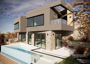 مشروع استثماري لفيلات 4 + 1 في كراك فتحية