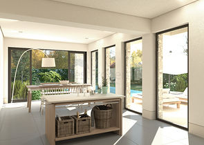 مشروع على المخطط من فلل 4 + 1 في أوفاجيك فتحية